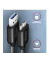 axagon BUMM3-AM10AB Kabel Micro-B USB  USB-A 3.2 Gen 1, 1m, 3A, ALU, PVC Czarny - nr 9