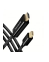 axagon Konwerter/kabel aktywny RVDM-HI14C2  Mini DP > HDMI 1.4 kabel 1.8m4K/30Hz - nr 30