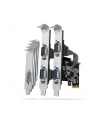 axagon PCEA-S4N Kontroler PCIe 4x port szeregowy (RS232) 250 kbps, w zestawie SP ' LP - nr 17