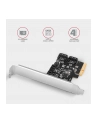 axagon Kontroler PCES-SA4X4 PCIe 4x wewnętrzny port SATA 6G, ASM1164, SP ' LP - nr 4