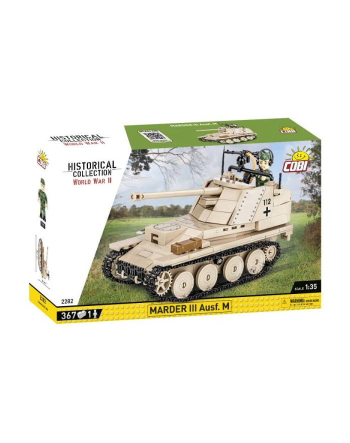 COBI 2282 Historical Collection WWII Marder III Ausf.M 367 klocków główny