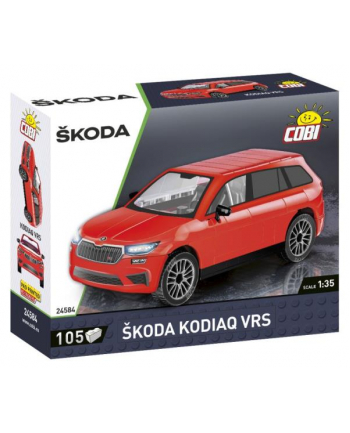 COBI-24584 Cars Skoda Kodiaq VRS 105 klocków