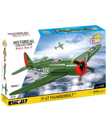 COBI-5736 Historical Collection WWII P-47 Thunderbolt 477 klocków