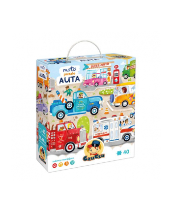 CzuCzu Moto puzzle Auta 3+