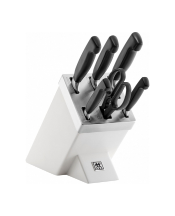 zwilling Zestaw 5 noży w bloku Four Star, biały