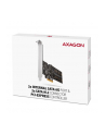 axagon PCES-SA4M2 Kontroler PCIe 2x wewnętrzny port SATA 6G + 2x wewnętrzny port M.2 B-key SATA, SP ' LP - nr 25