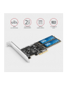 axagon PCES-SA4M2 Kontroler PCIe 2x wewnętrzny port SATA 6G + 2x wewnętrzny port M.2 B-key SATA, SP ' LP - nr 8