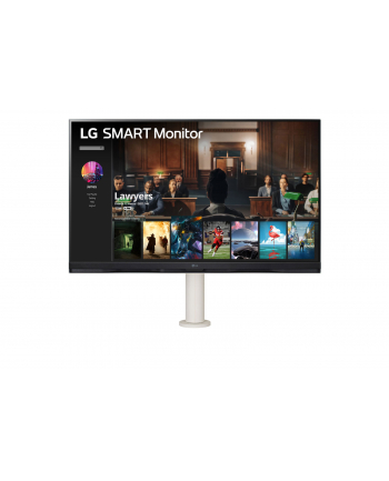 LG 32SQ780S-W 31.5inch VA UHD webOS Ergo 250cd/m2 5ms 2xHDMIx USB Type-C 65W 2xUSB2.0 LAN