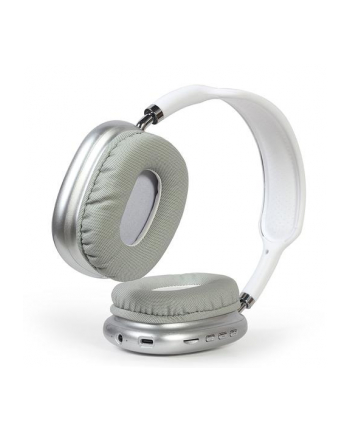 GEMBIRD Słuchawki stereo Bluetooth z efektem świetlnym LED kolor biały nr 1