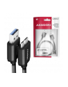 axagon BUMM3-AM10AB Kabel Micro-B USB  USB-A 3.2 Gen 1, 1m, 3A, ALU, PVC Czarny - nr 30