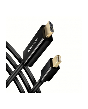 axagon Konwerter/kabel aktywny RVDM-HI14C2  Mini DP > HDMI 1.4 kabel 1.8m4K/30Hz