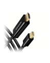 axagon Konwerter/kabel aktywny RVDM-HI14C2  Mini DP > HDMI 1.4 kabel 1.8m4K/30Hz - nr 22