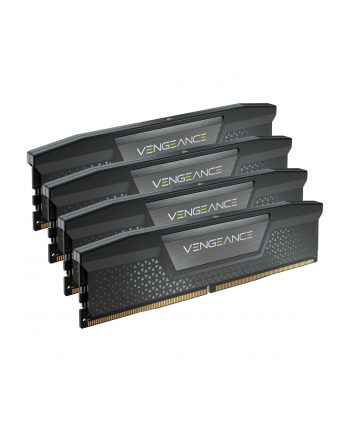 CORSAIR VENGEANCE 64GB 4x16GB DDR5 6200MT/s DIMM Unbuffered 32-38-38-80 OC PMIC XMP 3.0 Black Heatspreader Black PCB 1.4V