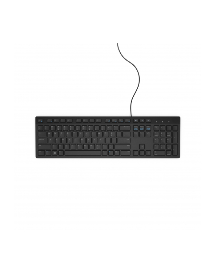 dell technologies D-ELL Multimedia Keyboard-KB216 - Ukrainian (QWERTY) - Black główny