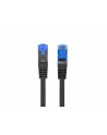 LANBERG Patchcord Kat.6A S/FTP LSZH CCA 0.25m czarny - nr 5