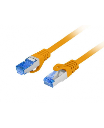 LANBERG Patchcord Kat.6A S/FTP LSZH CCA 0.25m pomarańczowy