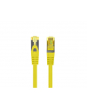 LANBERG Patchcord Kat.6A S/FTP LSZH CU 1.5m żółty - nr 2