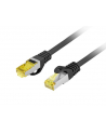 LANBERG Patchcord Kat.6A S/FTP LSZH CU 2m czarny - nr 1