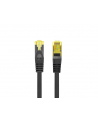 LANBERG Patchcord Kat.6A S/FTP LSZH CU 2m czarny - nr 3