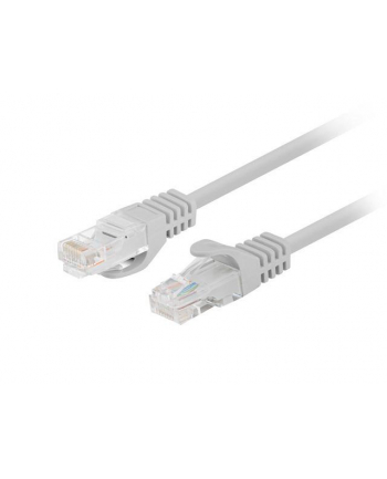 LANBERG Patchcord Kat.5e UTP 7.5m szary