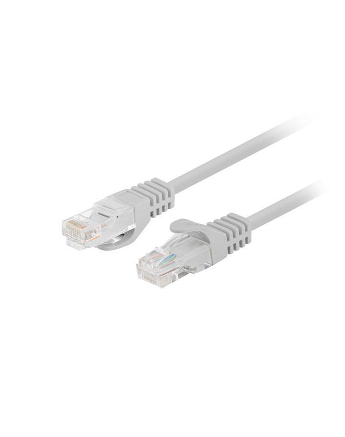 LANBERG Patchcord Kat.5e UTP 7.5m szary główny