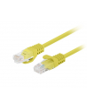 LANBERG Patchcord Kat.6 UTP 7.5m żółty - nr 1