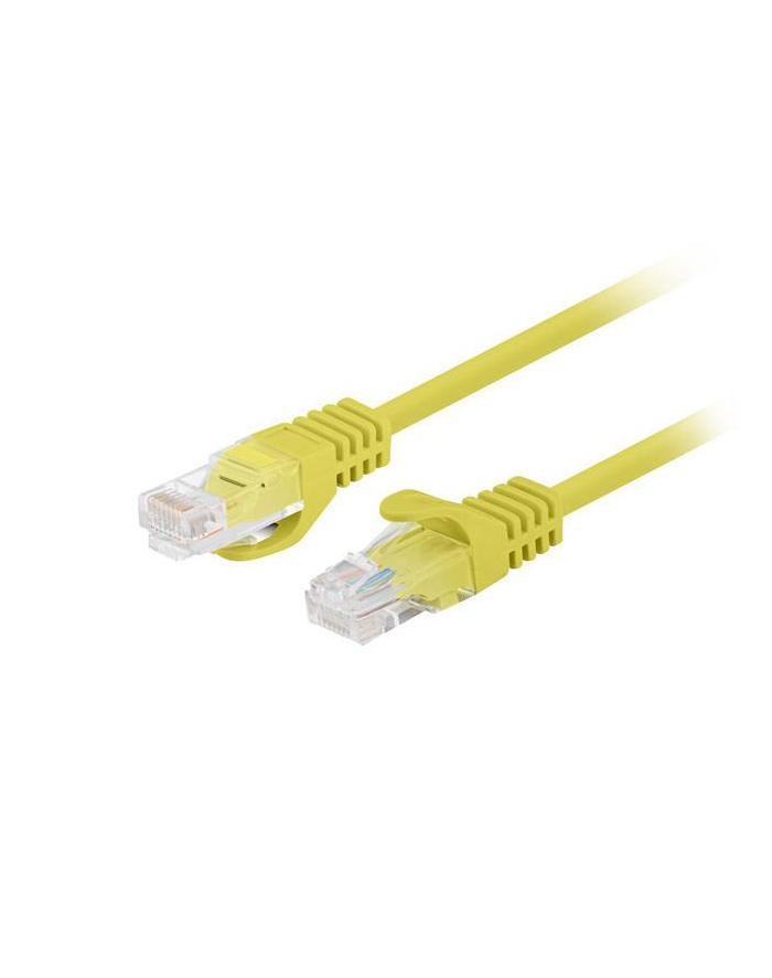 LANBERG Patchcord Kat.6 UTP 7.5m żółty główny