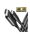 axagon Adapter RVC-HI2MC USB-C -> HDMI 2.0 4K/60Hz Aluminum, 1.8m kabel - nr 17