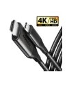 axagon Adapter RVC-HI2MC USB-C -> HDMI 2.0 4K/60Hz Aluminum, 1.8m kabel - nr 18