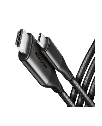 axagon Adapter RVC-HI2MC USB-C -> HDMI 2.0 4K/60Hz Aluminum, 1.8m kabel nr 2