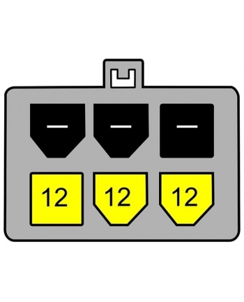 delock Kabel rozdzielacz zasilania 2xHDD/1xPCI Express 6Pin nr 2