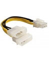 delock Kabel rozdzielacz zasilania 2xHDD/1xPCI Express 6Pin - nr 4