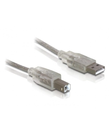 delock Kabel USB 2.0 AM-BM 0,5M + Ferryt