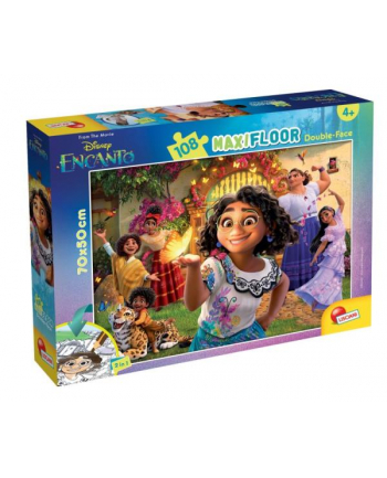 lisciani giochi Puzzle podłogowe dwustronne Maxi Floor 108el Disney Encanto 98187 LISCIAN