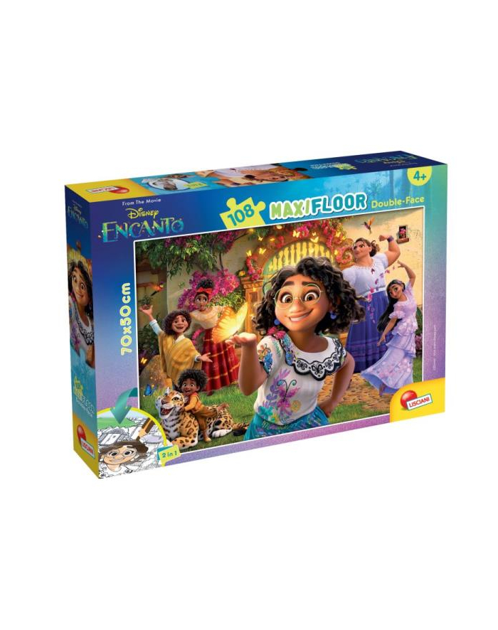 lisciani giochi Puzzle podłogowe dwustronne Maxi Floor 108el Disney Encanto 98187 LISCIAN główny