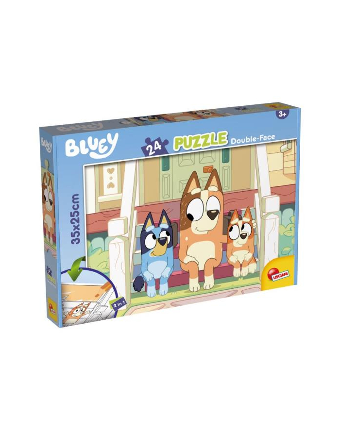 lisciani giochi Puzzle podłogowe dwustronne M-Plus 24el Bluey Mr Monkey Jocks 99559 LISCIANI główny