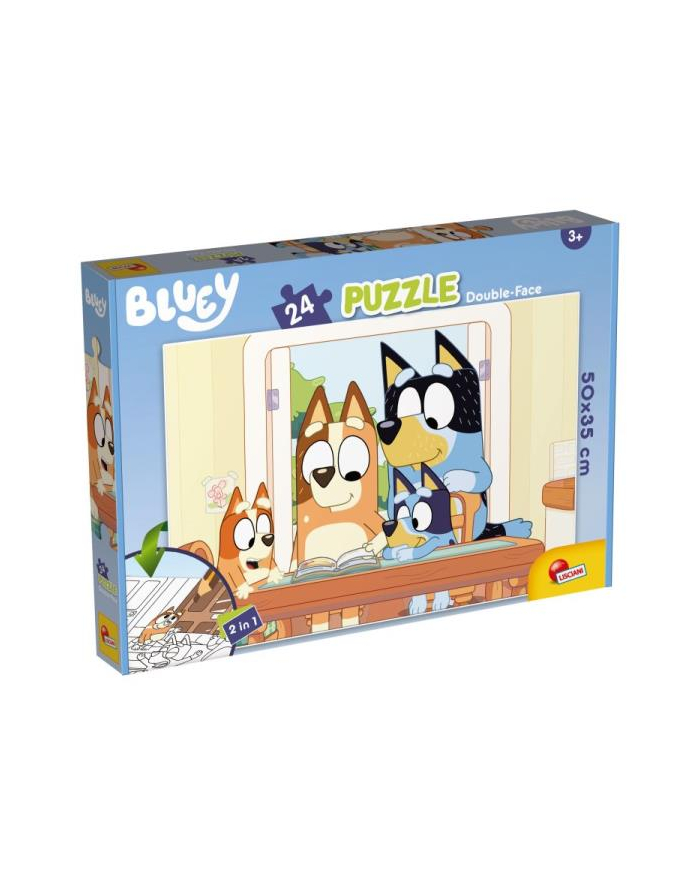 lisciani giochi Puzzle podłogowe dwustronne Plus 24el Bluey 99566 LISCIAN główny