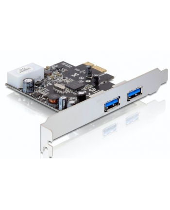 delock Karta PCI-Express->2xUSB 3.0 + Low profile