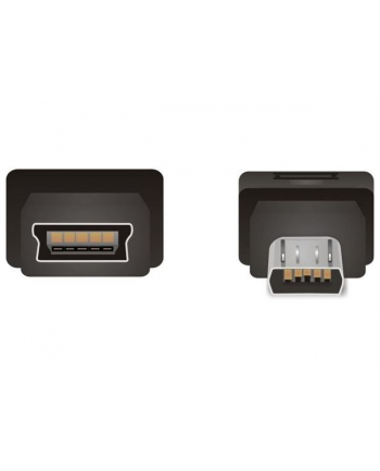 delock ADAPTER USB Mini(F)->USB Micro(M)+Nikiel