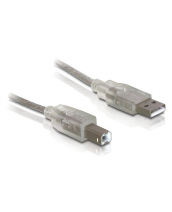 delock Kabel USB 2.0 AM-BM 0,5M + Ferryt