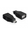 delock Adapter USB A(F)->USB Mini(M) - nr 1