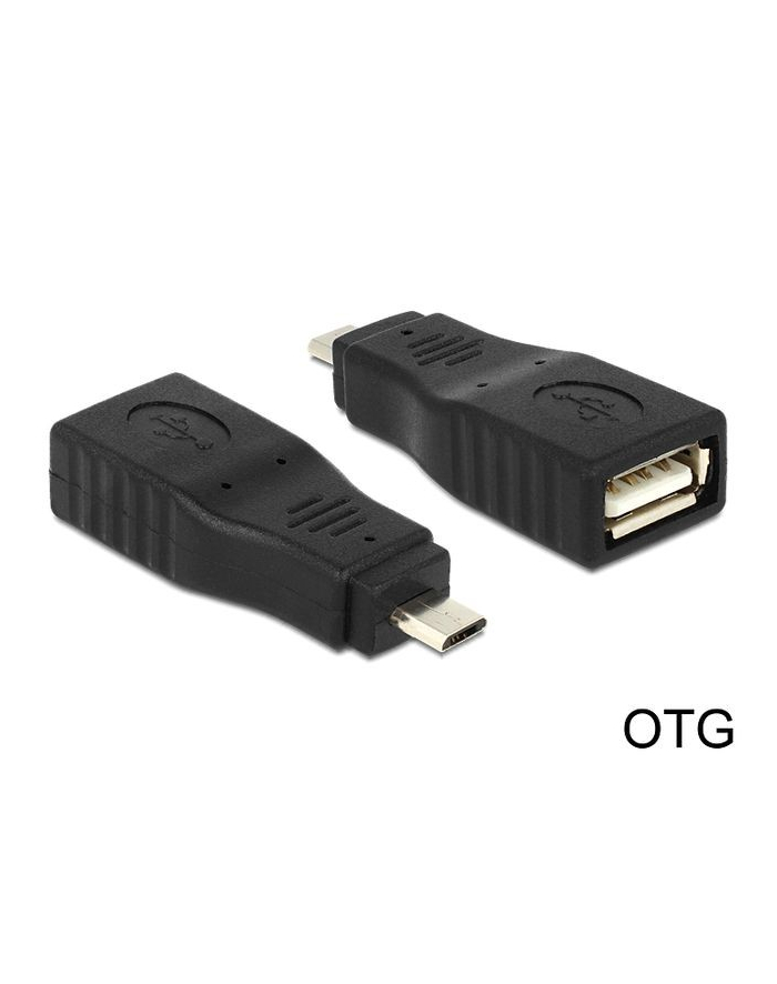 delock Adapter USB Micro B(M)->A(F) OTG główny