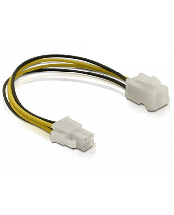 delock Kabel P4 zasilający CPU M/F wewnętrzny 15cm