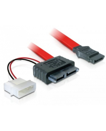 delock Kabel SATA DATA Slimline(F)->Sata 7Pin+2Pin zasilający nr 2