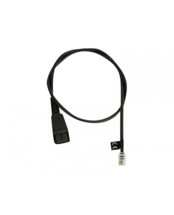 jabra QD Cord to RJ10 straight 0,5m