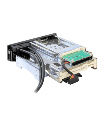 delock Kieszeń wewnętrzna na 2xHDD SATA 2.5+3.5''+2xUSB 3.0 nr 2