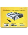 delock Kieszeń wewnętrzna na 2xHDD SATA 2.5+3.5''+2xUSB 3.0 - nr 6