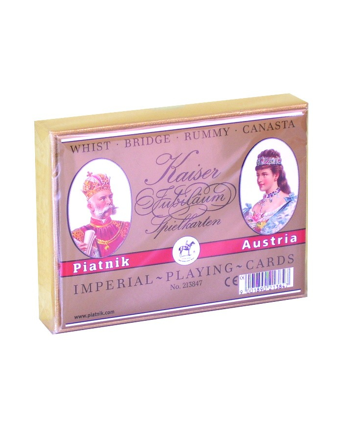 piatnik KARTY LUX 2 TALIE KAISER główny