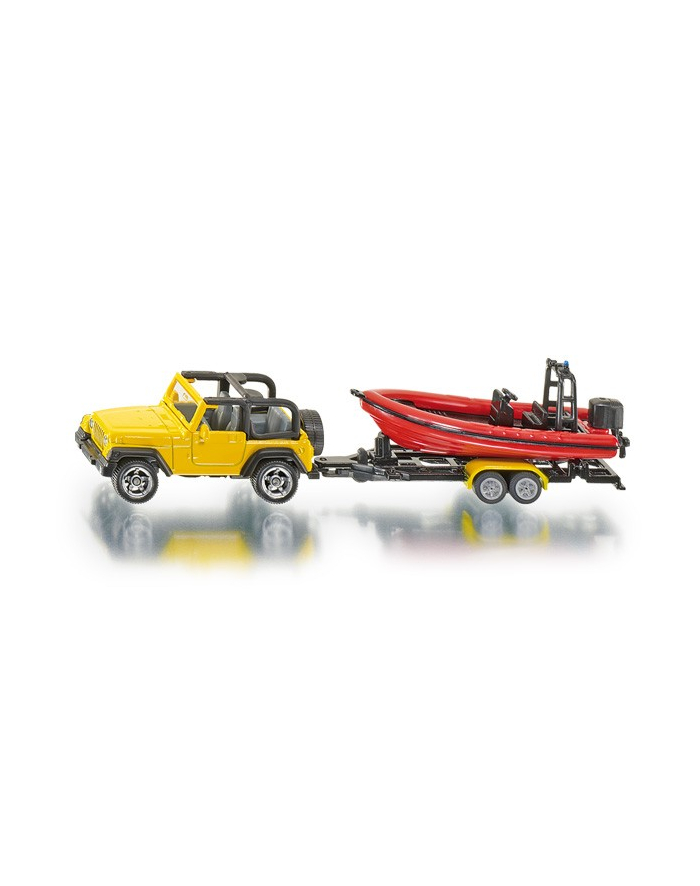 siku Jeep z łodzią główny