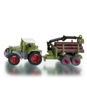 siku Traktor z Przyczepą do Bali Drzewa
